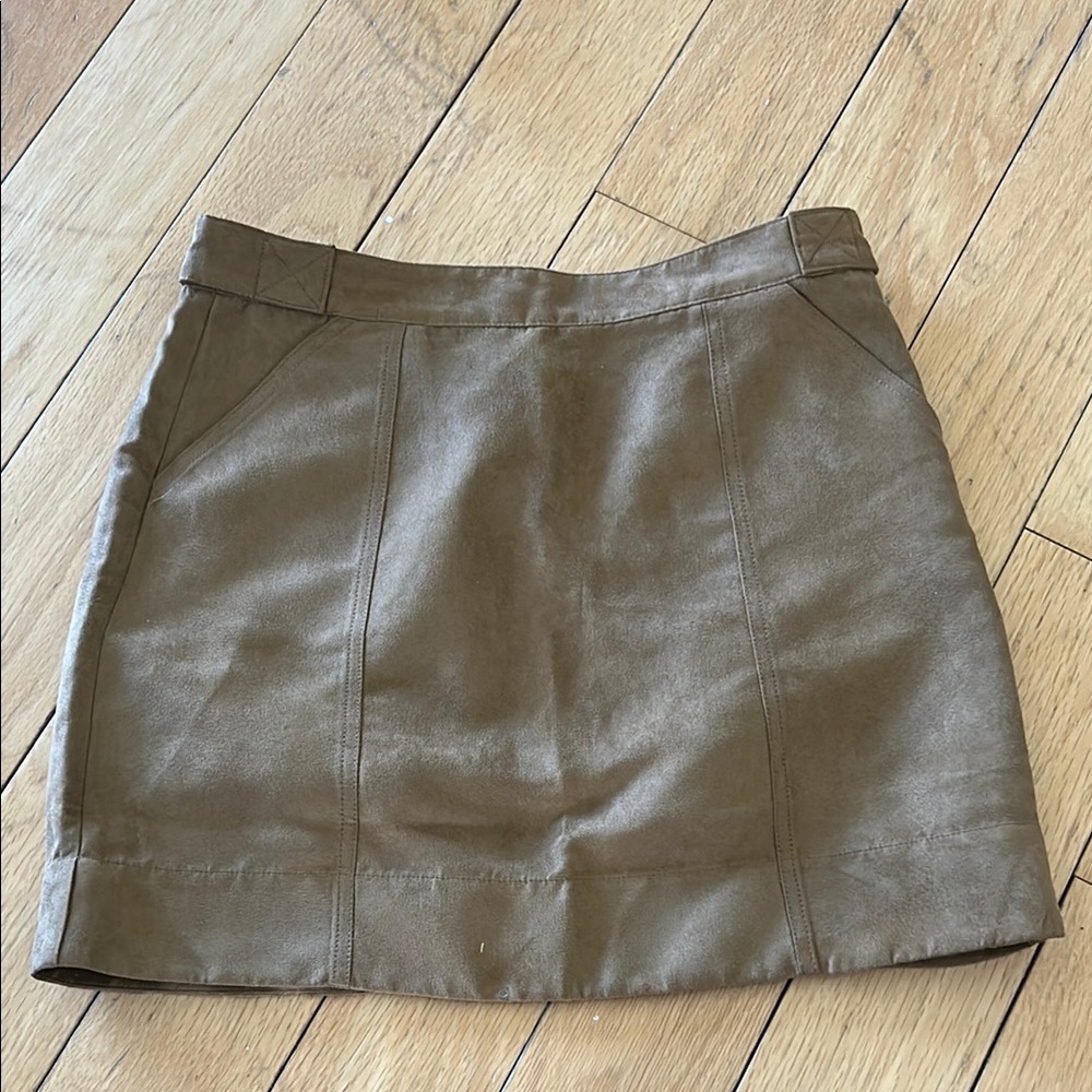 Banana Republic Tan Mini Pencil Skirt Casual